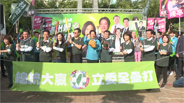 快新聞／賴清德力挺「台南隊」 宣示「投出直球、對決國共」