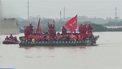 中國廣西暴雨加決堤釀災　網傳萬名師生受困2天終獲救