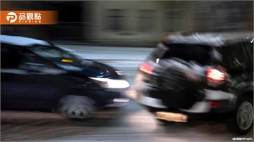 趕尾牙聚餐釀禍！嘉義3車連環追撞　車上5人嚇傻