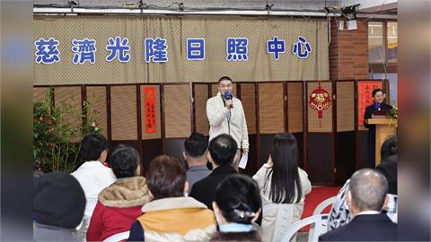 百年學府轉型長照新據點 謝國樑偕邱佩琳出席慈濟光隆日照中心揭牌