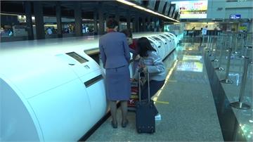桃機二航廈推自助托運行李 加速通關效率