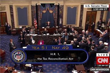 川普執政重大勝利 美參議院51比49通過稅改法案