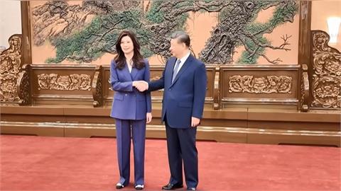 舔共舔上癮？鄭習會又扯「反台獨」　民進黨：台灣絕不接受一國兩制