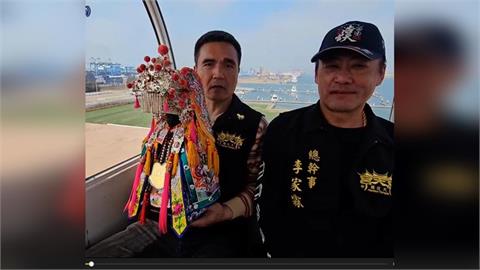 新年奇景!旱溪媽賜福百貨業績長紅 「眾生平安」大庄媽竟搭摩天輪賜福