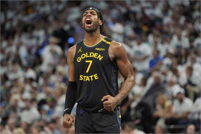 NBA(影)/撐起柯瑞G1缺陣火力!勇士射手「8D」猛轟24分退灰狼奪系列賽首勝
