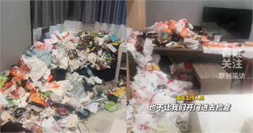 情侶入住145天「房間變成垃圾場」　飯店開門傻眼：還沒付完房費
