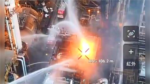 快新聞／高雄黑煙竄天！中油大林煉油廠「重油洩漏起火」　公司發聲了