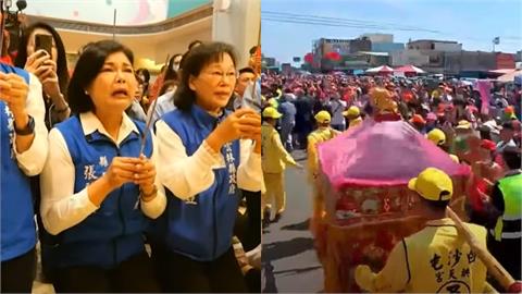張麗善在雲林縣府苦等！白沙屯媽祖抄小路「猛衝反方向」超玄畫面曝光