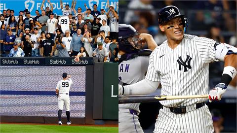 MLB(影)／洋基全場起立迎「法官開庭」！賈吉睽違百天回歸　首戰3打數掛蛋吞2K