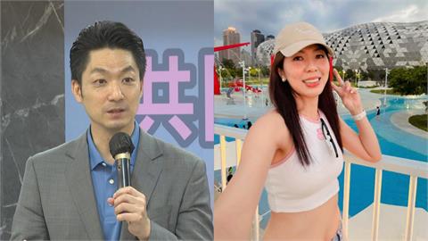  李怡貞（右）坦言，曾誇讚蔣萬安（左）年輕有為。（圖／民視新聞資料照、翻攝「女人大律師李怡貞  」FB）