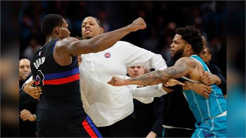 NBA(影)／活塞、黃蜂大亂鬥懲處出爐！他罰最重遭禁賽7場