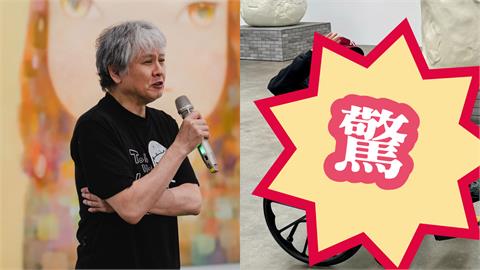 65歲奈良美智來台出事了！「坐輪椅畫面流出」本人揭內幕網笑愣：也太愛台灣