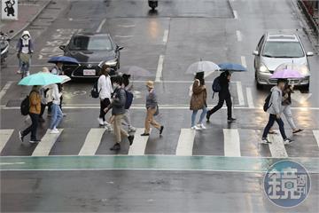 收假日北部、東半部地區降溫降雨　開工日強烈冷氣團來襲轉乾冷