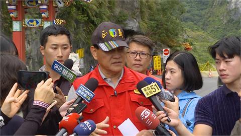 快新聞／視察立霧溪燕子口堰塞湖　季連成曝最新情形