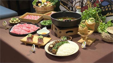 歡迎香菜控來挑戰！　A5和牛鍋、握壽司、鯛魚燒通通加入