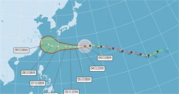 颱風白海豚恐轉彎　氣象專家揭「後續路徑3劇本」：週末最接近台灣