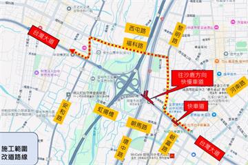台灣大道今晚燙平封閉　斥資1億餘改善西屯、南屯交通要道