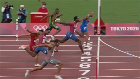 東奧男子百米決賽　義大利賈可布斯爆冷奪金