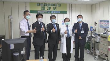  建築商贈高醫組合屋 醫病採檢更安全