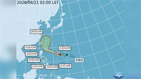 快新聞／「米克拉」恐增強為中颱！專家曝未來路徑「恐大迴轉」：週四起將變天