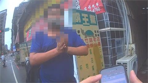 好眼熟！　難逃警察鷹眼　台中土地公廟前通緝犯落網