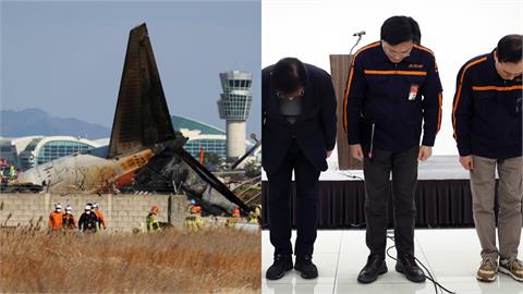 「濟州航空失事」官方鞠躬致歉　執行長「完整聲明」給出3承諾：調查事故原因！