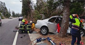 剛吃完娘家宴！澎湖村長載妻返家　家門口前自撞雙亡