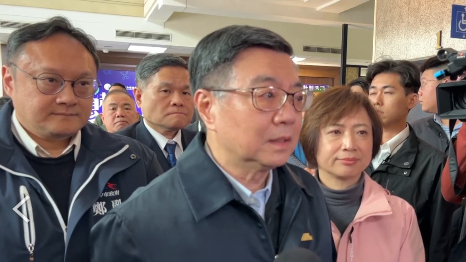快新聞／卓榮泰視察新光三越氣爆　內政部簡報：聞到瓦斯味20分鐘後爆炸