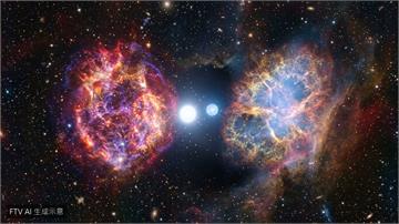 銀河驚見奇特星系　科學家首度發現雙星相繼爆炸證據