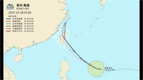 罕見！康芮颱風若登陸　將成為57年來首個侵台「11月颱」