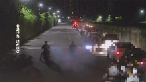 新北警為遏止燒胎競速擾民　首次搜索改裝車行