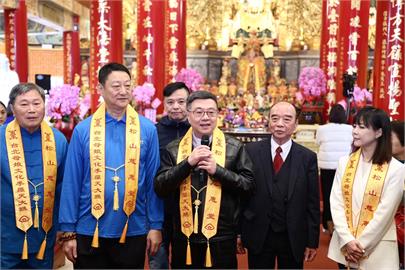 快新聞／走透透！初一台北連拜4廟祈福　卓揆盼落實四目標：帶領台灣更進步