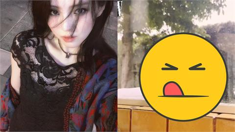 妹子「詭異聞牆壁」竟是韓韶禧！0濾鏡素顏真面目…網嚇歪：還好嗎?