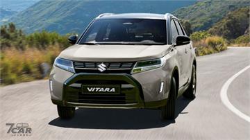 十年換臉再戰　2024歐規Suzuki Vitara二度改款登場