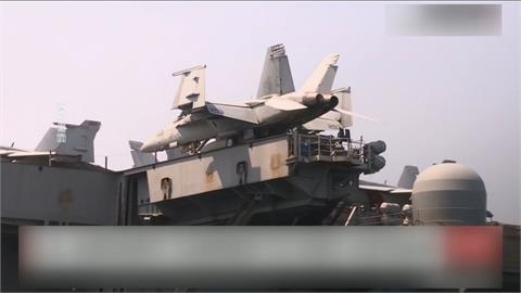 美國航母卡爾文森號　F-35C疑降落失敗　飛行員彈射逃生！　釀7傷
