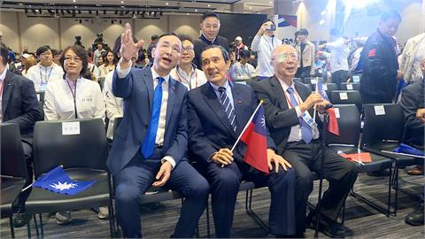 藍全代會挨轟！黨代表嗆「講統一很難嗎」　朱讚九二共識