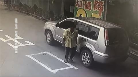 開車撞進加油站還撞壞機車  酒駕心虛落跑？ 員工PO網協尋