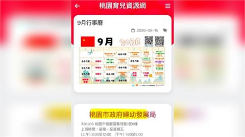 快新聞／桃園出大事了！公立親子館文宣驚現「中共五星旗」　連凌濤都開砲