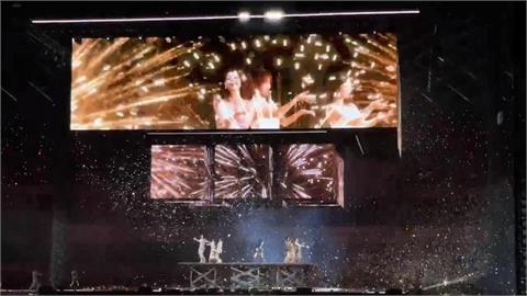 只有高雄! TWICE安可曲唱"日不落" 獨家煙火秀寵台粉