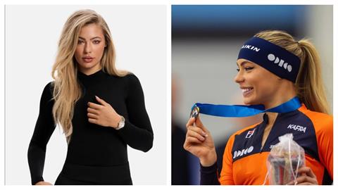 冬奧(影)／荷蘭競速滑冰女神選拔賽意外跌倒！拳擊網紅男友保羅場邊觀戰憂心忡忡