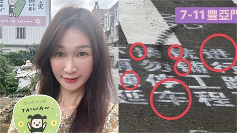 黃瓊慧見桃園馬路印「簡體字」怒槓張善政！驚人真相曝光：不該犯的錯