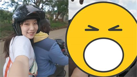 44萬正妹YTR獨闖非洲出事！慘遭大批男「包圍強吻亂摸」驚恐畫面流出…網嚇：玩命