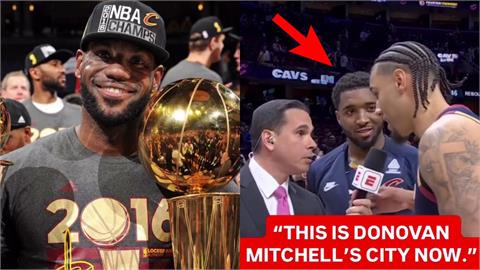 NBA(影)/蜘蛛人ㄟ城市!騎士小將打斷記者提詹皇輝煌 直白回應「一哥尷尬竊喜」