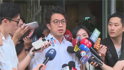 民進黨台北市長參選人沈伯洋。（圖／民視新聞）
