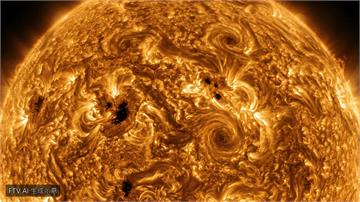 太陽表面驚見「梵谷星夜」！科學家首度觀測到神祕漩渦