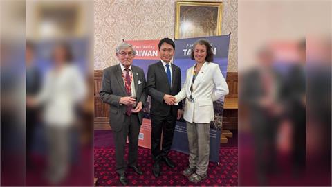 快新聞／台灣不只半導體！陳冠廷受邀前進英國國會　盼台英合作深化多元交流