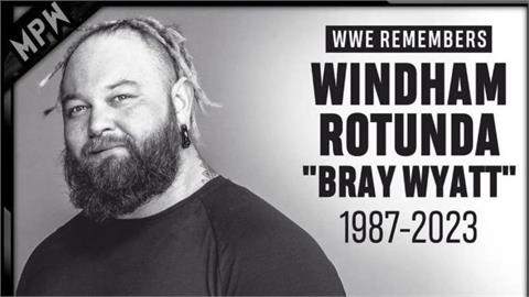 快新聞／美國前WWE冠軍傳奇Bray Wyatt驟逝　享年36歲