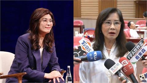 秦慧珠被問「跟鄭麗文掛看板」縮了？秒喊「會被檢舉...」超尬畫面流出
