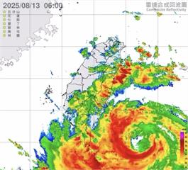 楊柳颱風巔峰逼近！「這地區」恐遭14級烈風襲擊