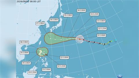 快新聞／白海豚路徑變了？鄭明典揭「1關鍵」：暴風圈擴大強度下降